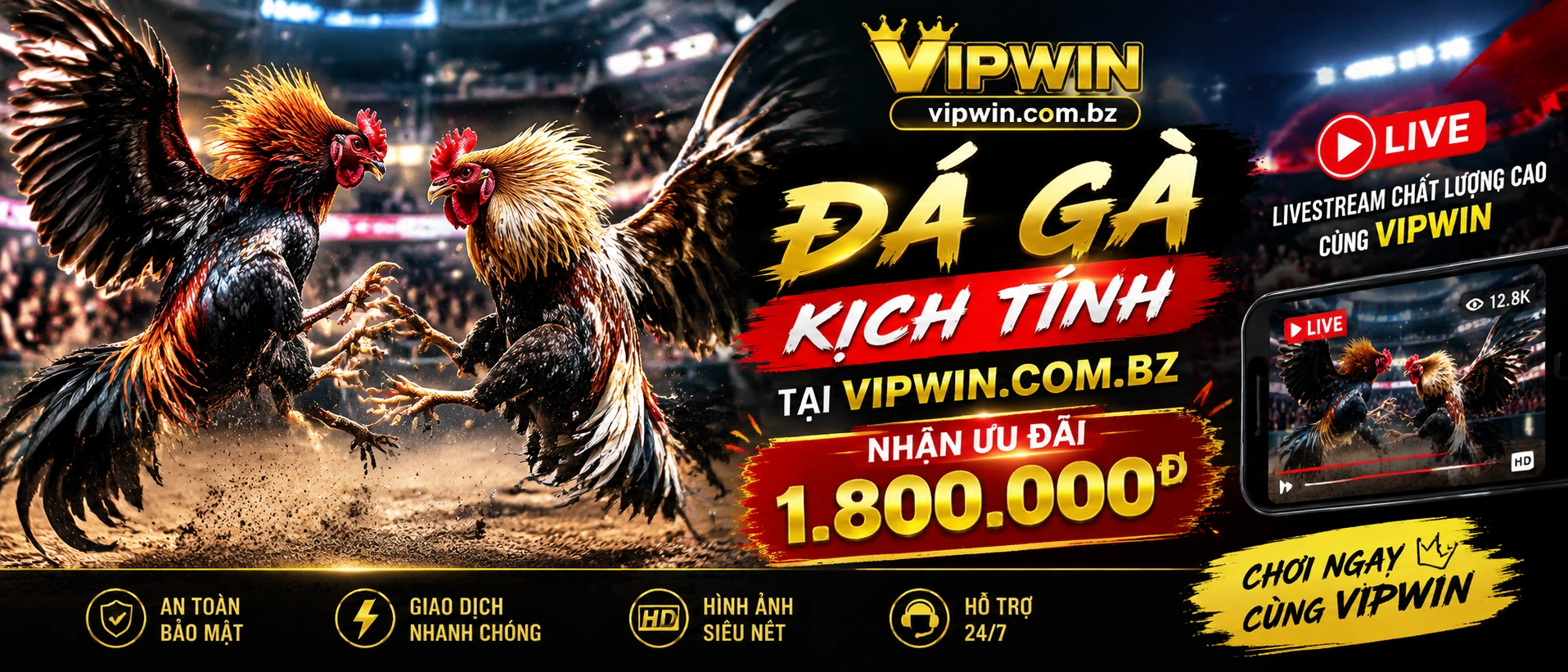 Casino VIPWIN – Trải Nghiệm Giải Trí Đẳng Cấp banner