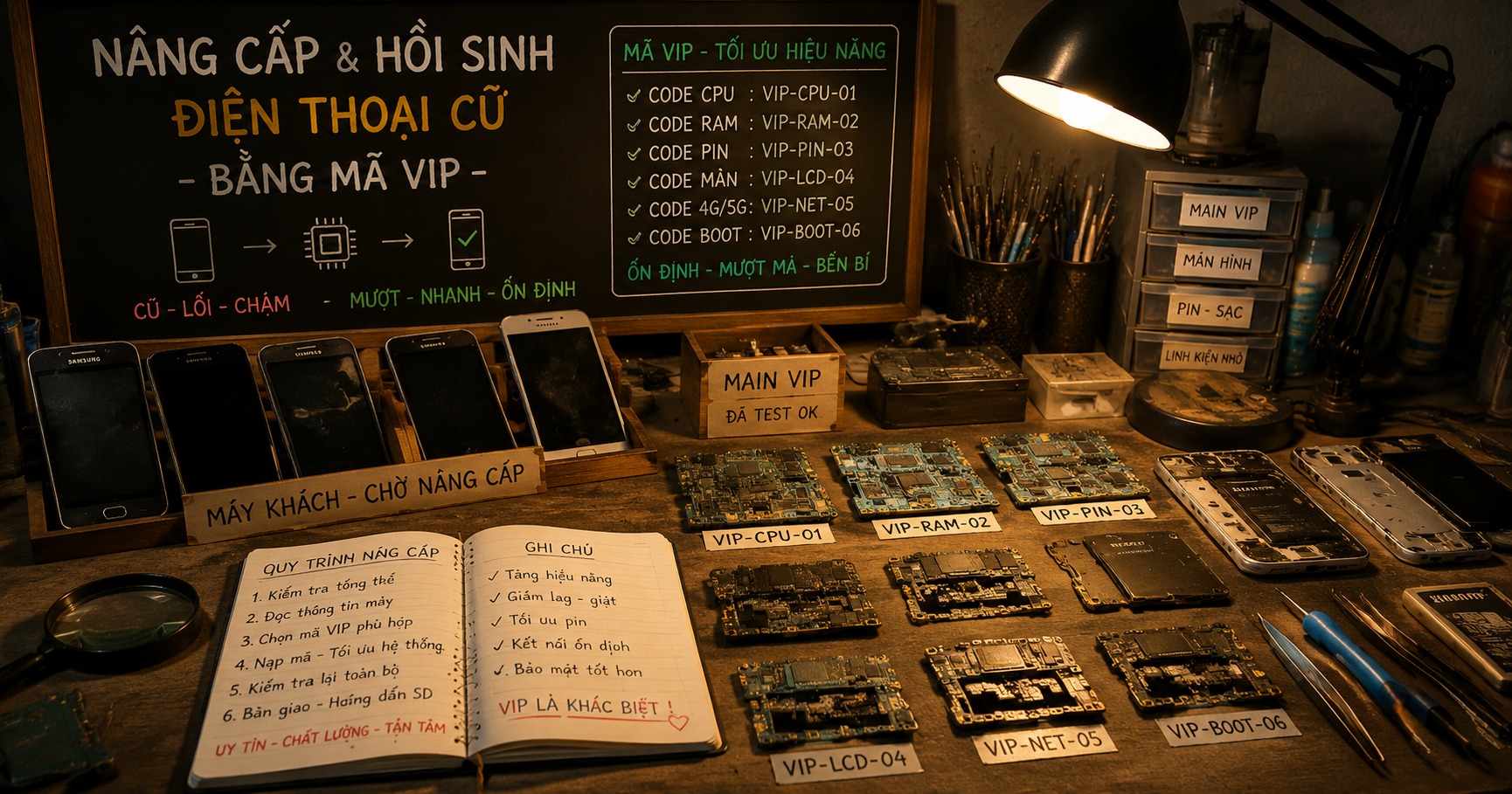 Bảng mã main vip điện thoại ve chai – Giải pháp tối ưu cho điện thoại cũ - image 2 Bảng mã main vip điện thoại ve chai – Giải pháp tối ưu cho điện thoại cũ - image 2